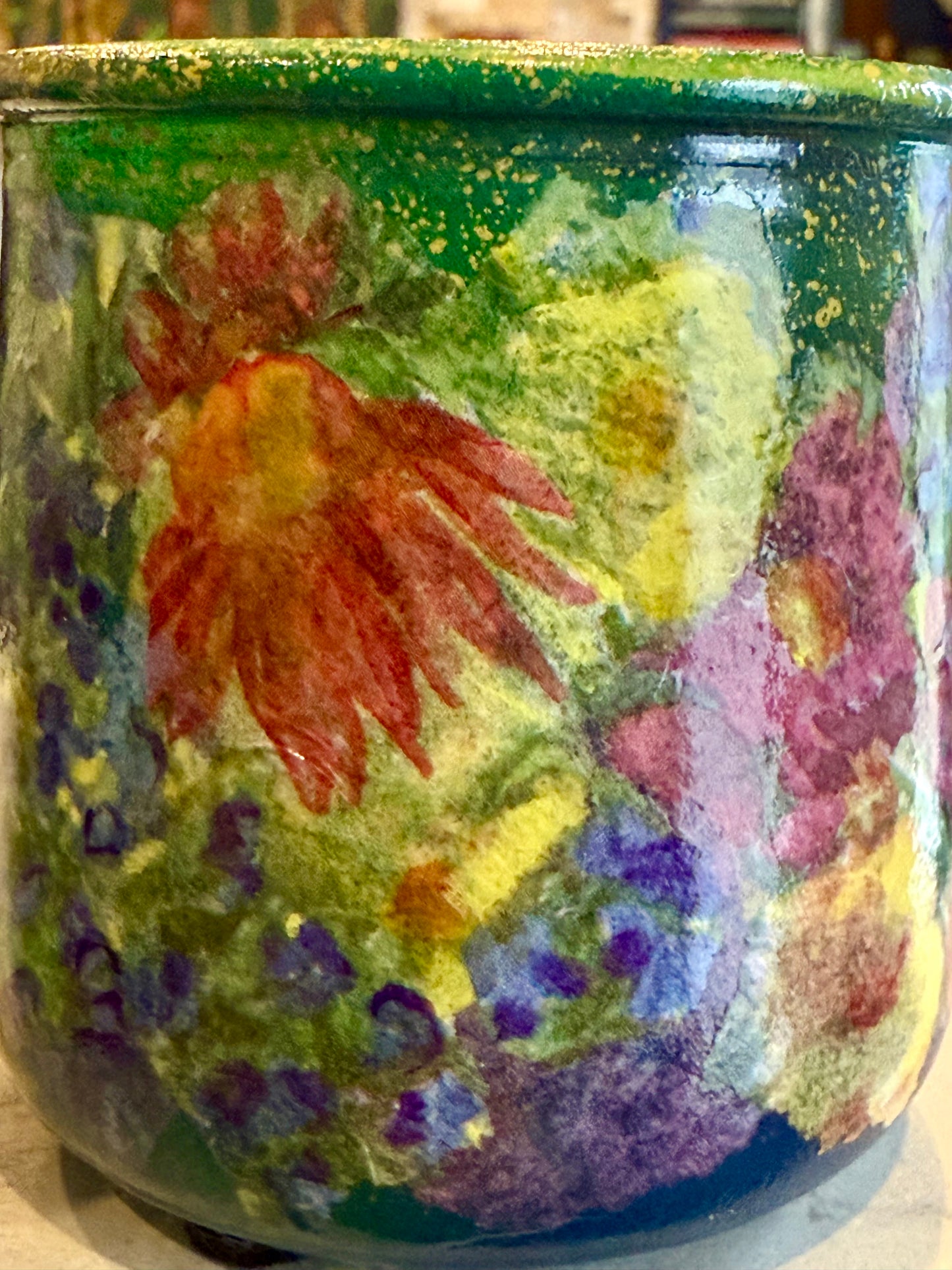 Pair of DIY votive candle holders