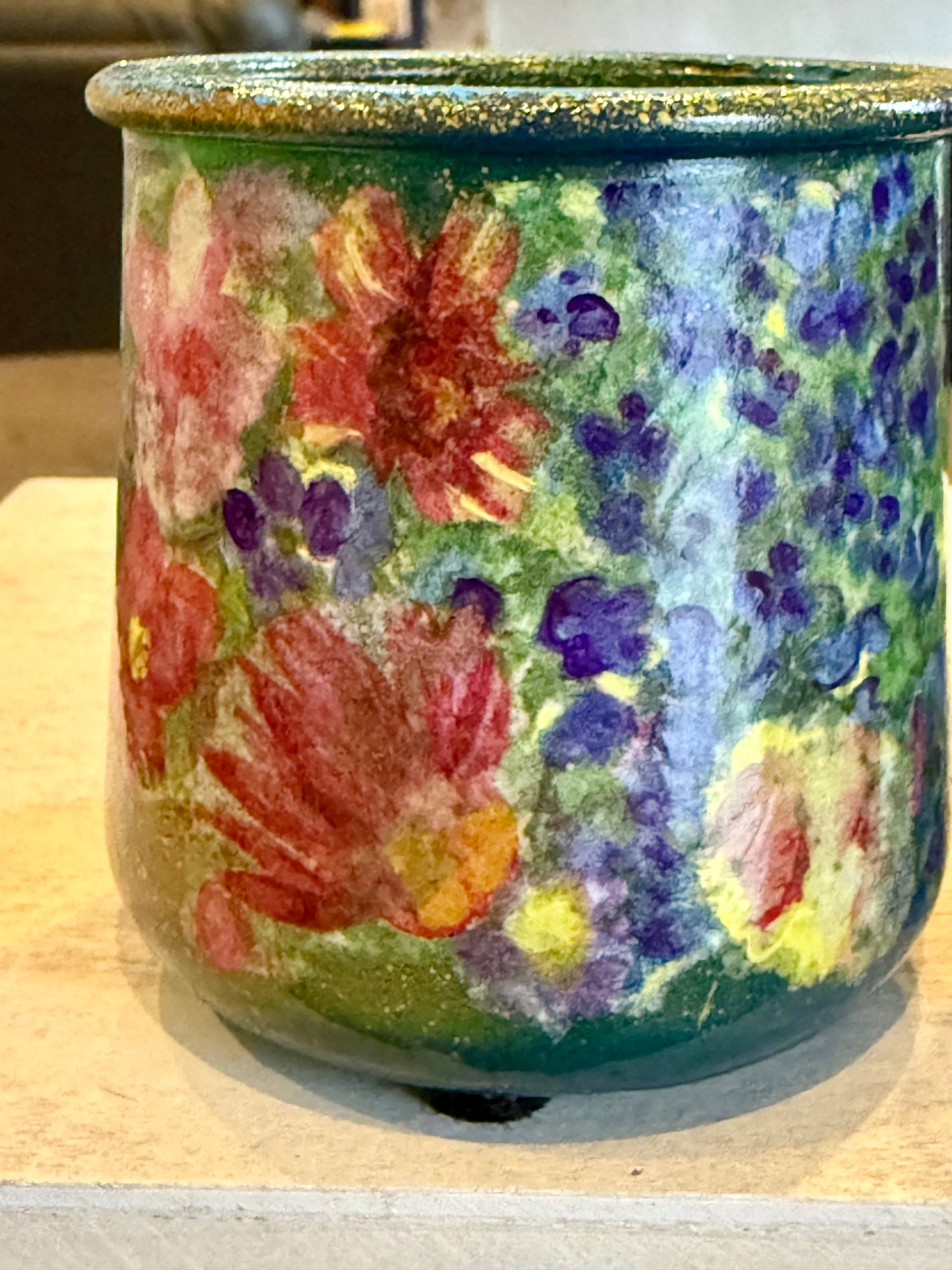 Pair of DIY votive candle holders