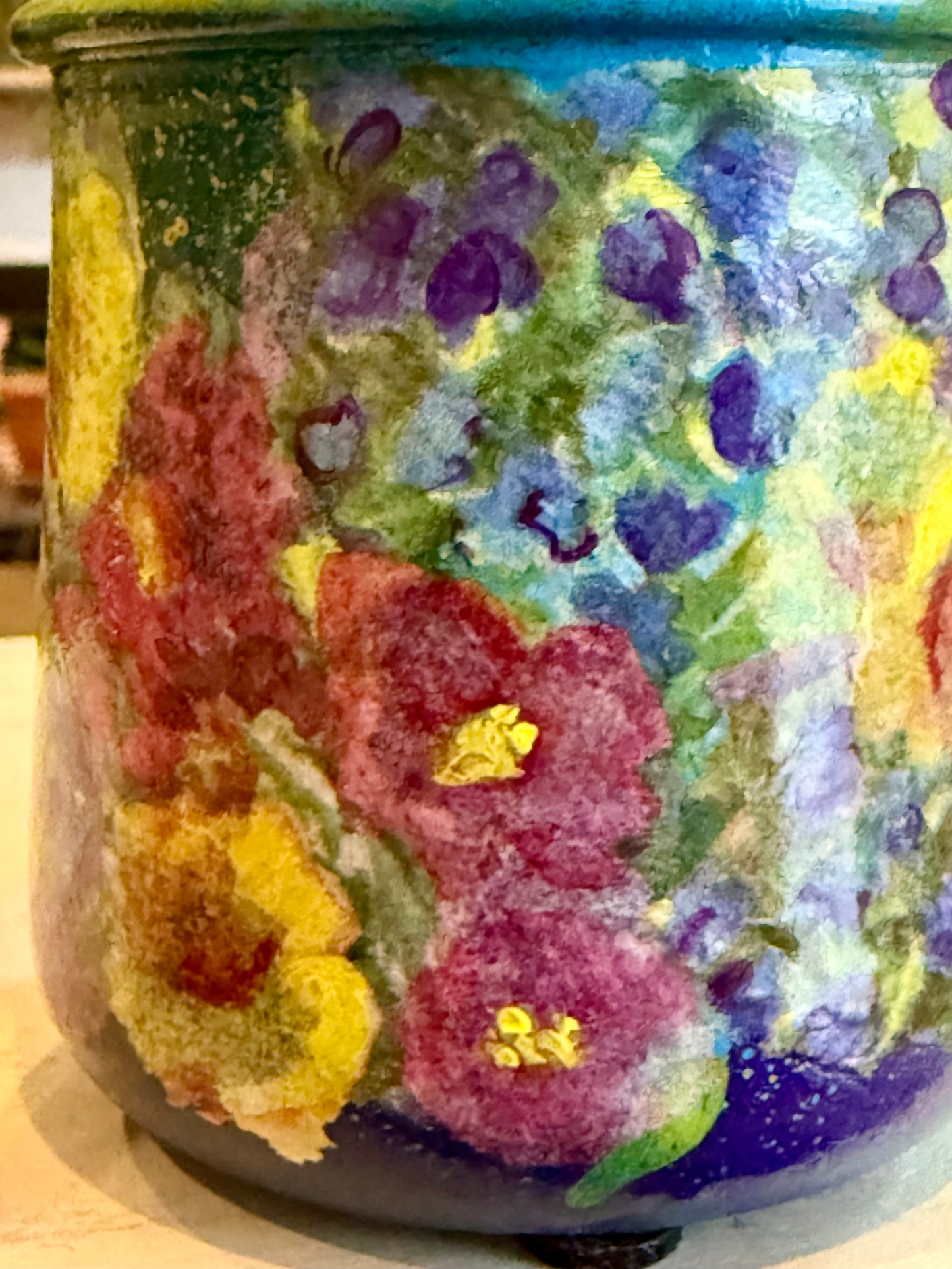 Pair of DIY votive candle holders