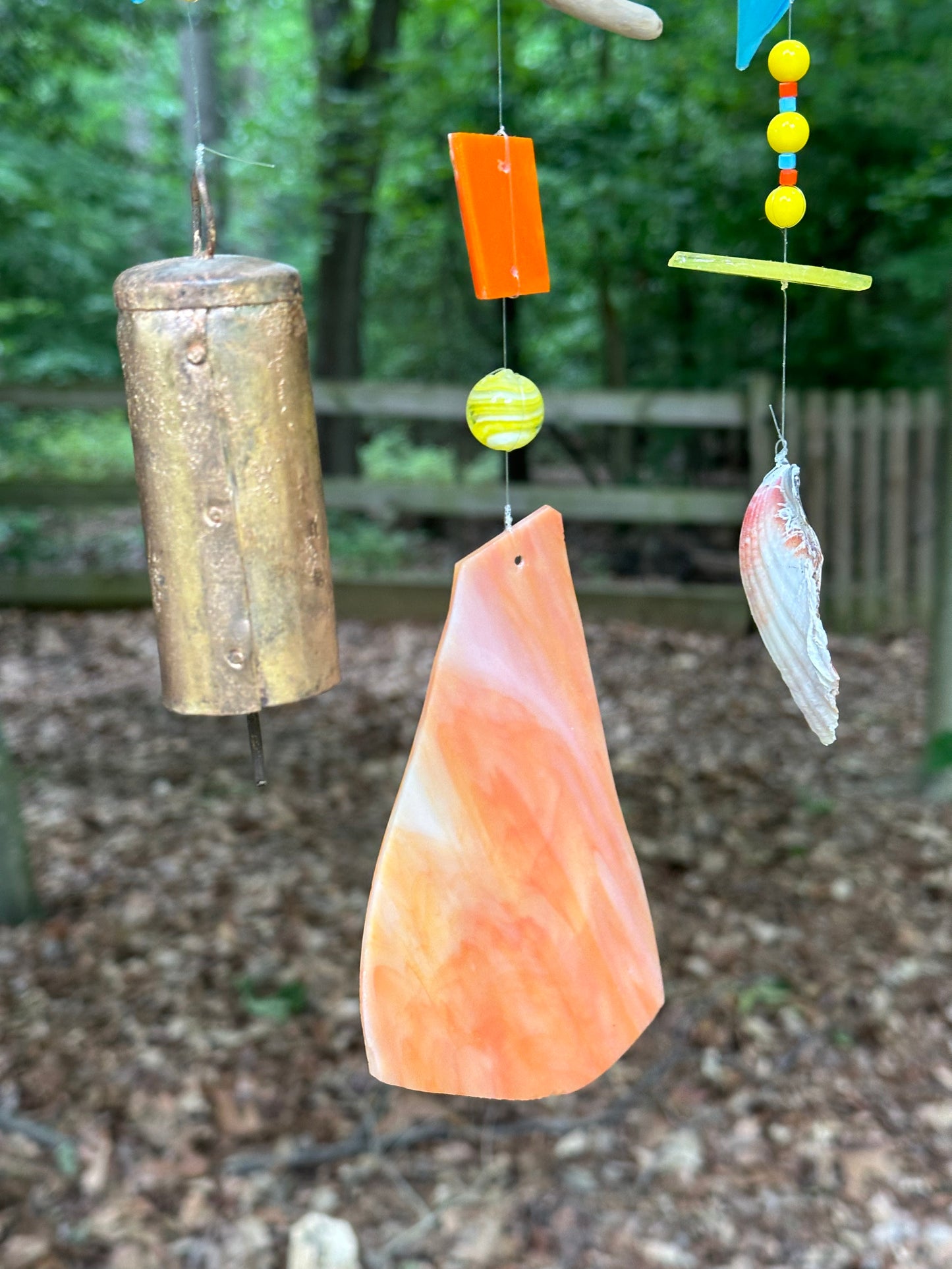 Driftwood Wind Chime Whimsical Boho Style