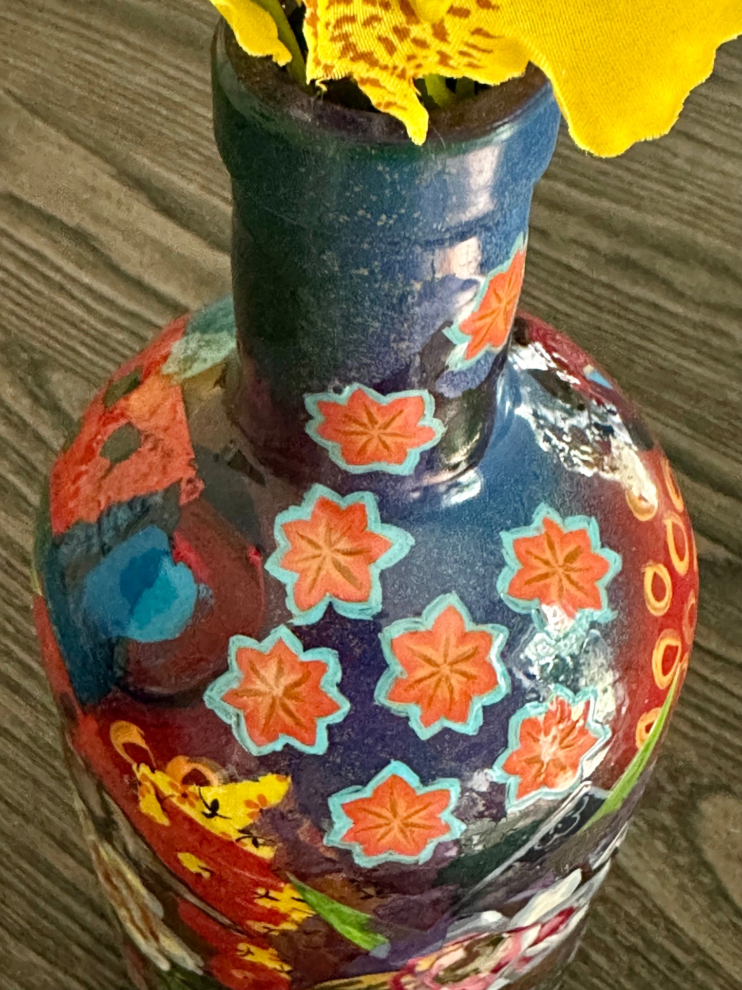 Maximalist Style Funky Vase