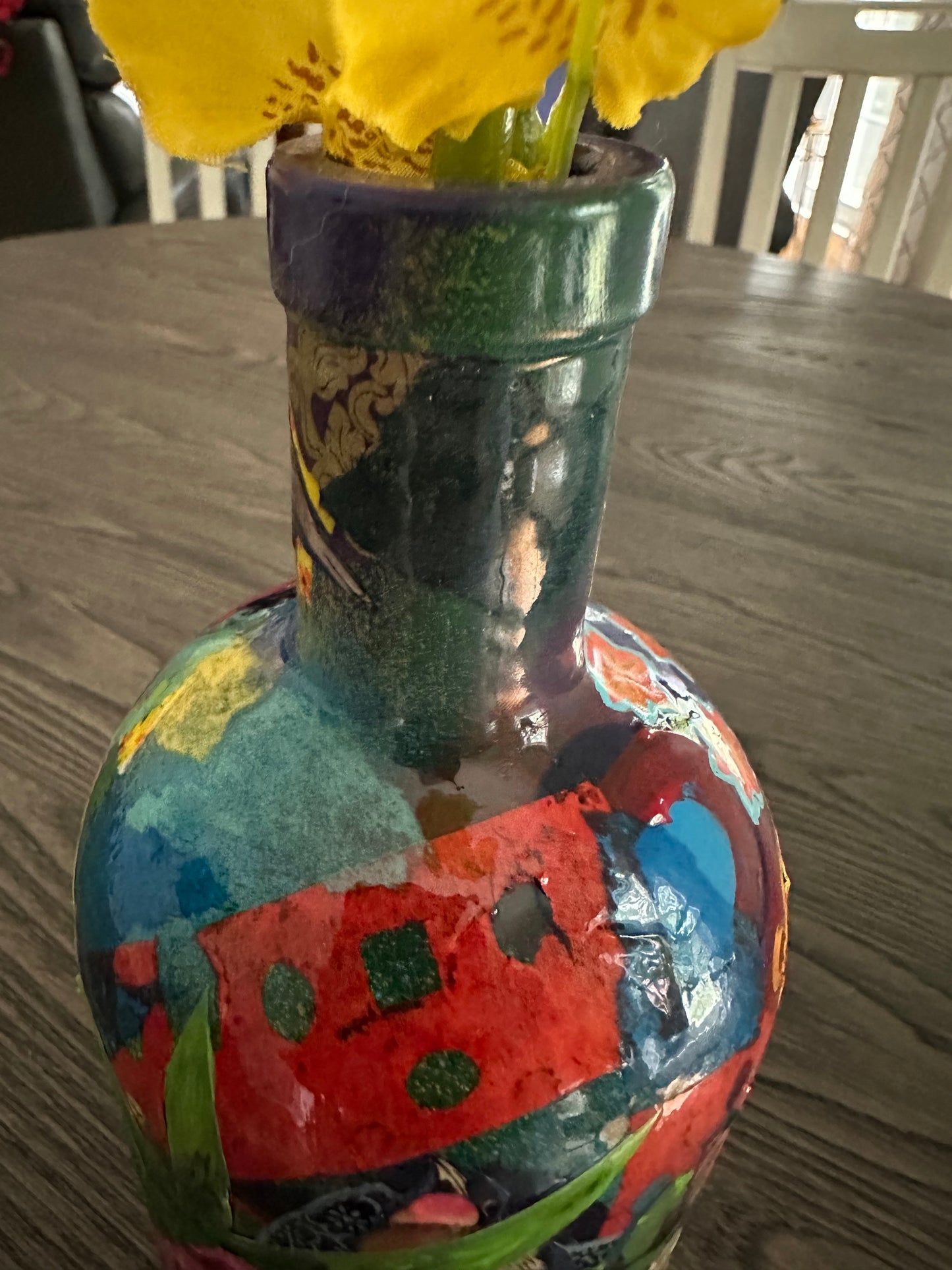 Maximalist Style Funky Vase