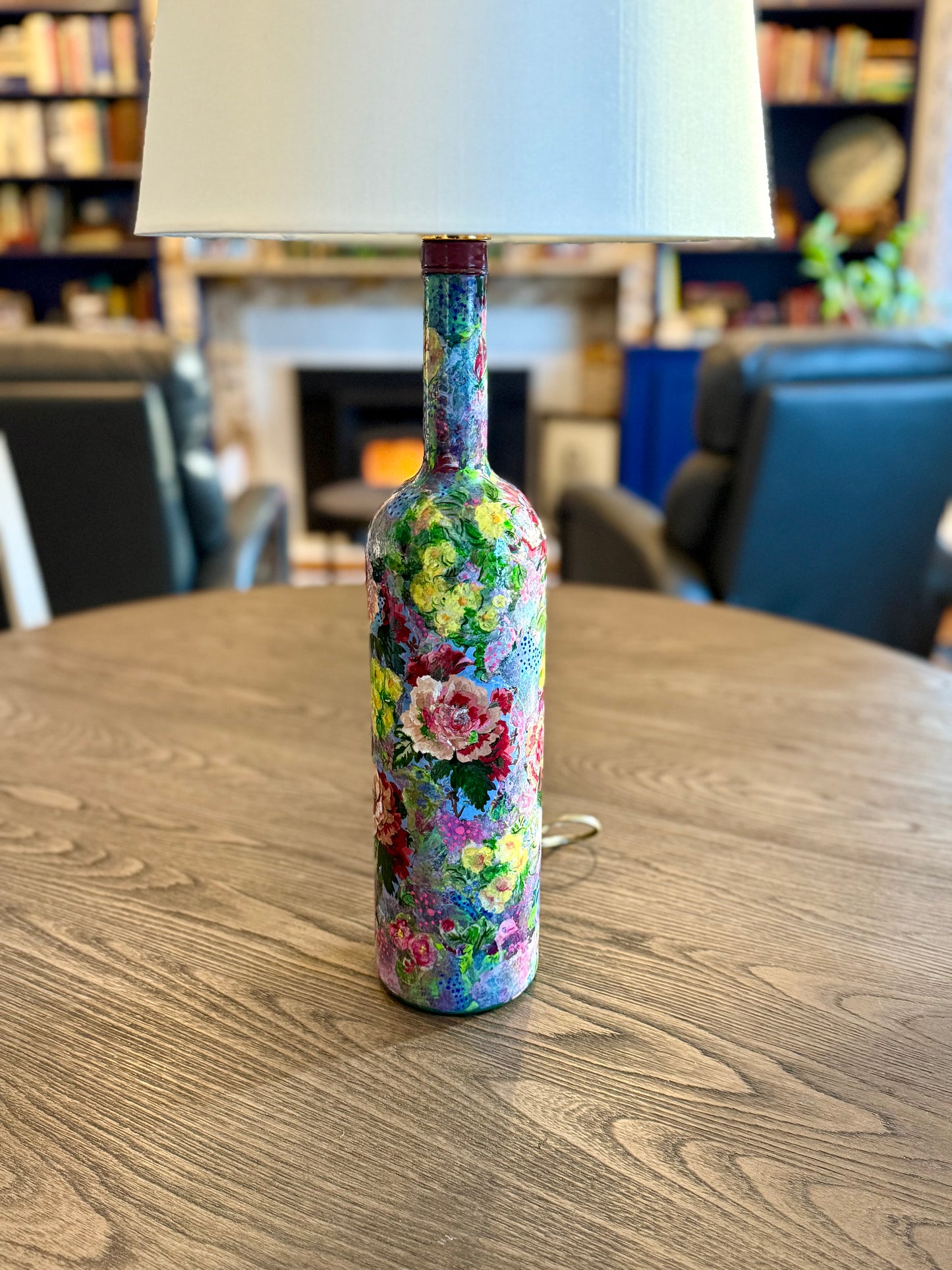 Funky bohemian lamp
